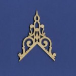 Dollhouse Roof Finial A