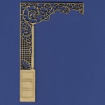 Dollhouse Half wall A