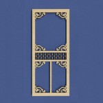 Dollhouse Screen Door A