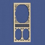 Dollhouse Screen Door D