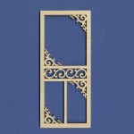 Dollhouse Screen Door H